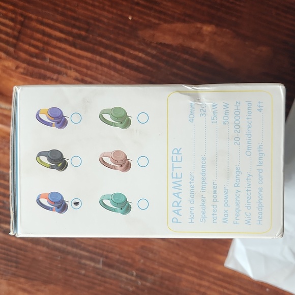 Awatrue Wired Headphones ☆ Model AT2 ☆ Kids Headphones ☆ New in Box ☆ - Picture 9 of 16